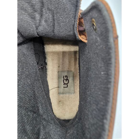 UGG Zetik Waterproof Duck Boots -Chestnut Leather -Men’s US 8 - Picture 8 of 10